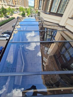 Автонавіси з монолітного полікарбонату 100961 фото