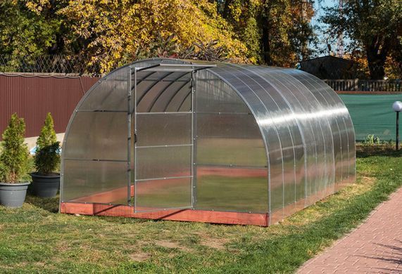Теплиця 2х3 з оцинкованої квадратної труби 100920 фото